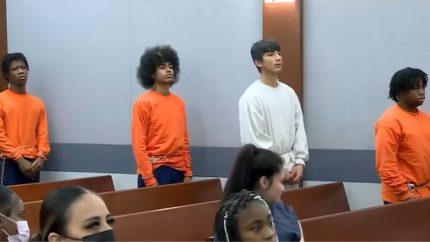 Four Teens Accused In Murder of Las Vegas Student Plead Not Guilty