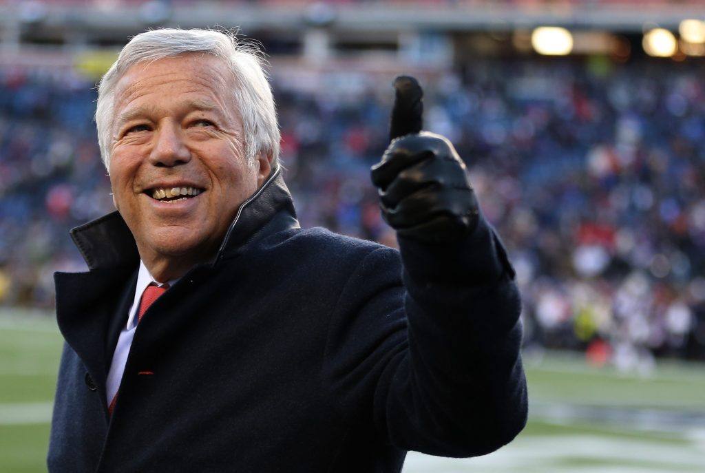 Patriots Owner Robert Kraft Backs “Las Vegas Raiders,” as Support Builds Within NFL