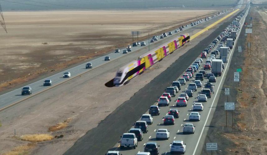 Work on High-Speed Vegas Train Proves $12B Project Really Happening