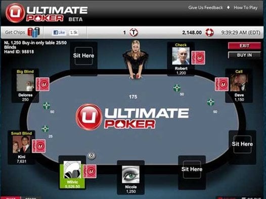 UltimatePoker.com Goes Live Online for Nevada Players