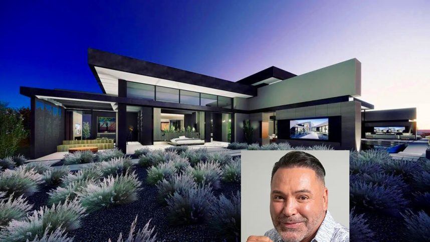 Oscar De La Hoya Lists Knockout Vegas Mansion for $20M