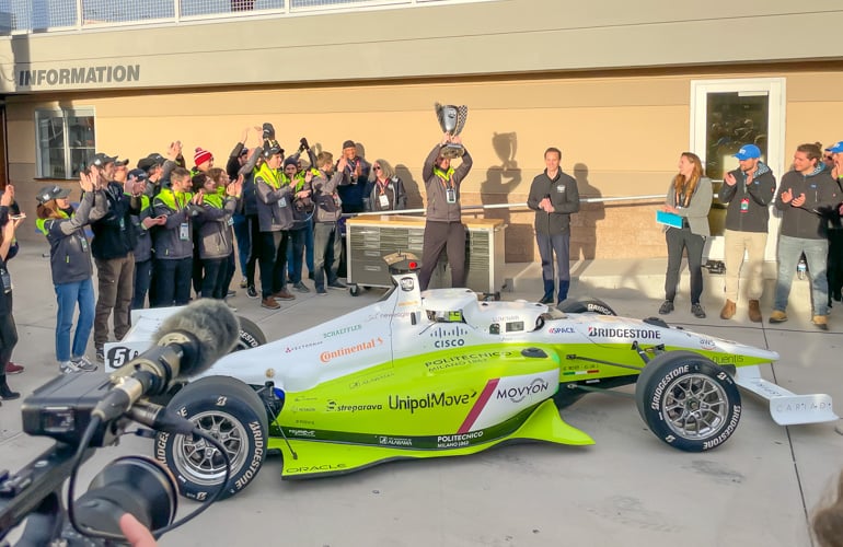 Las Vegas Indy Autonomous Challenge Sees World Speed Record Set