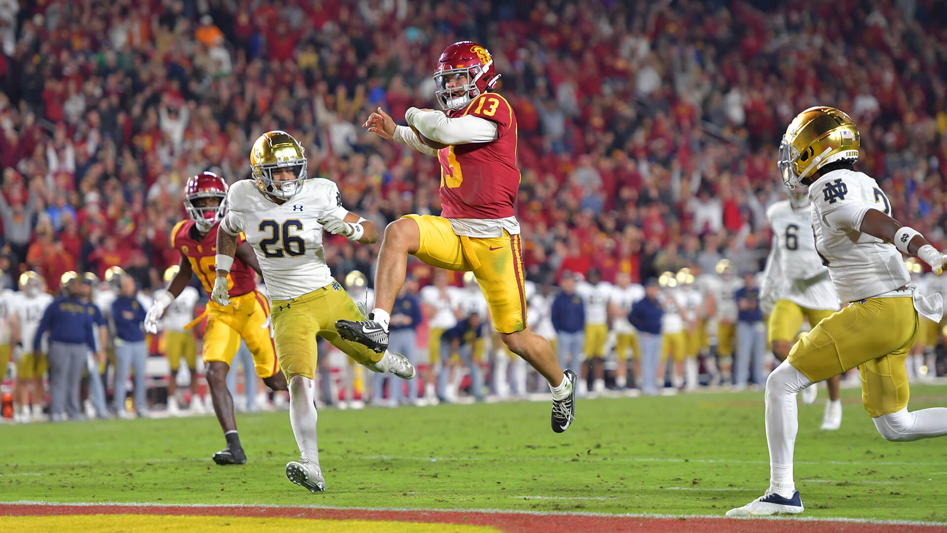 Caleb Williams Likely to Win the Heisman, But His USC Trojans Have Long Title Odds