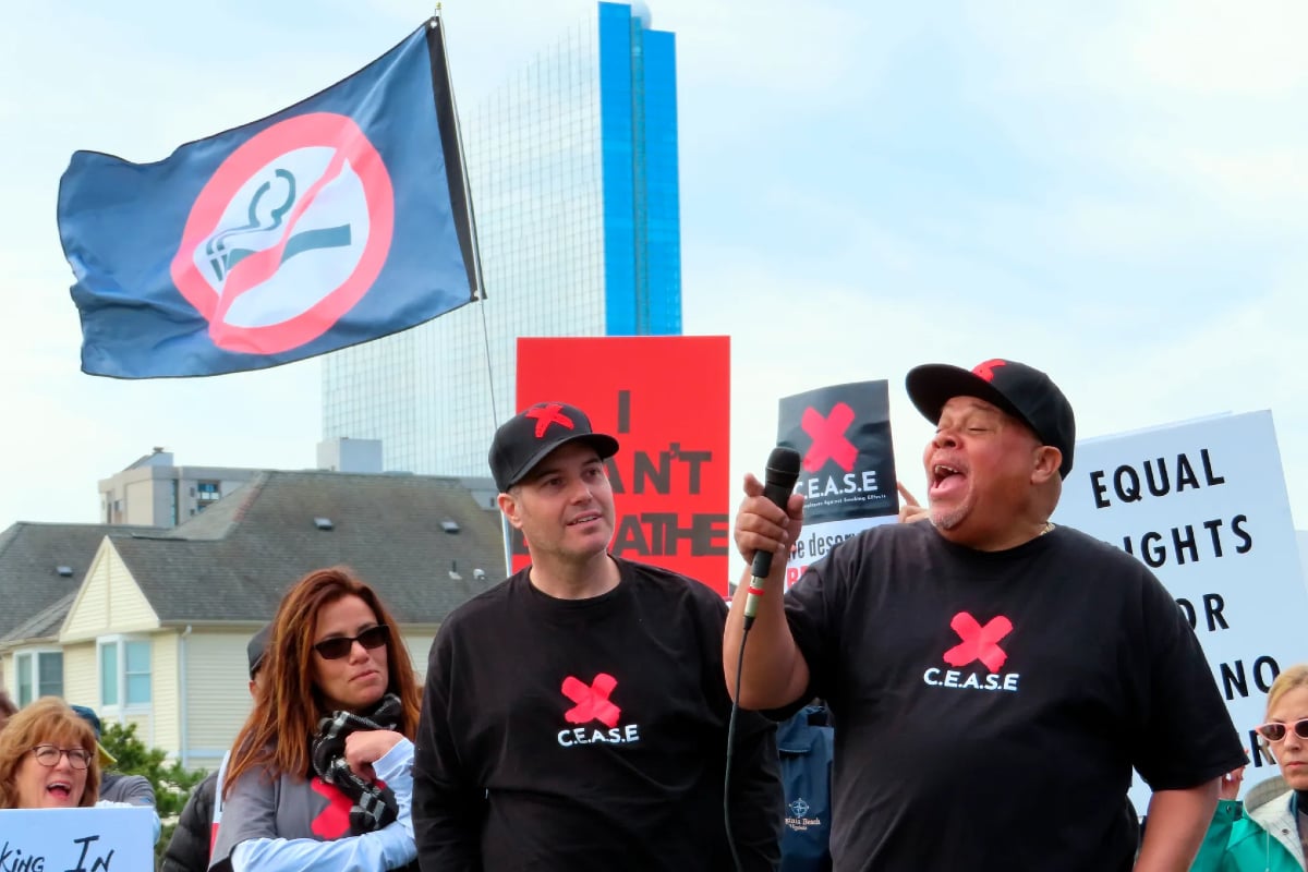 Atlantic City Casino Workers Urge New Leader to Support Indoors Smoking Ban