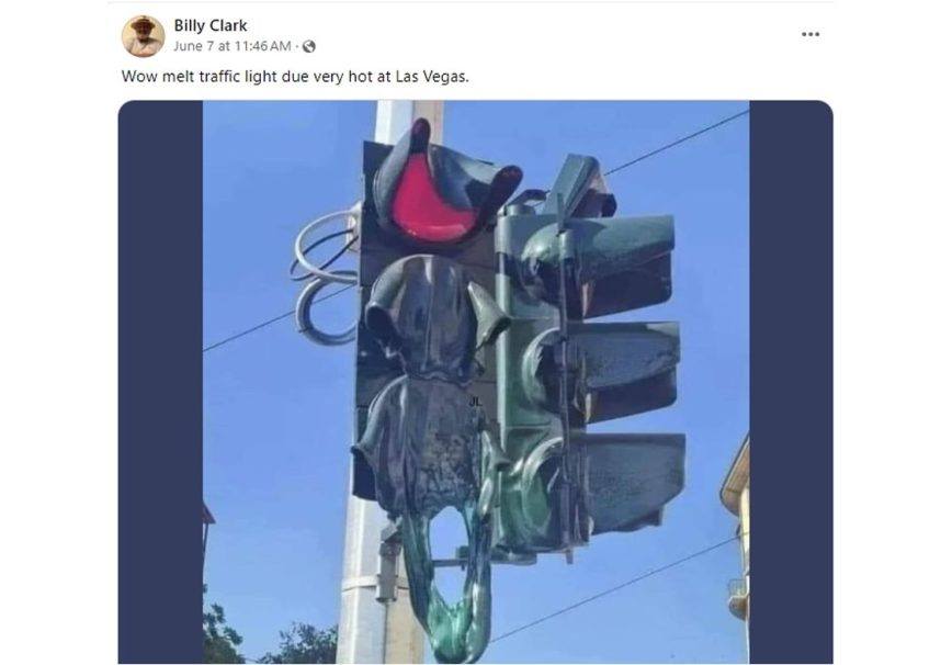 VEGAS MYTHS BUSTED: Vegas Heat Melts Traffic Lights