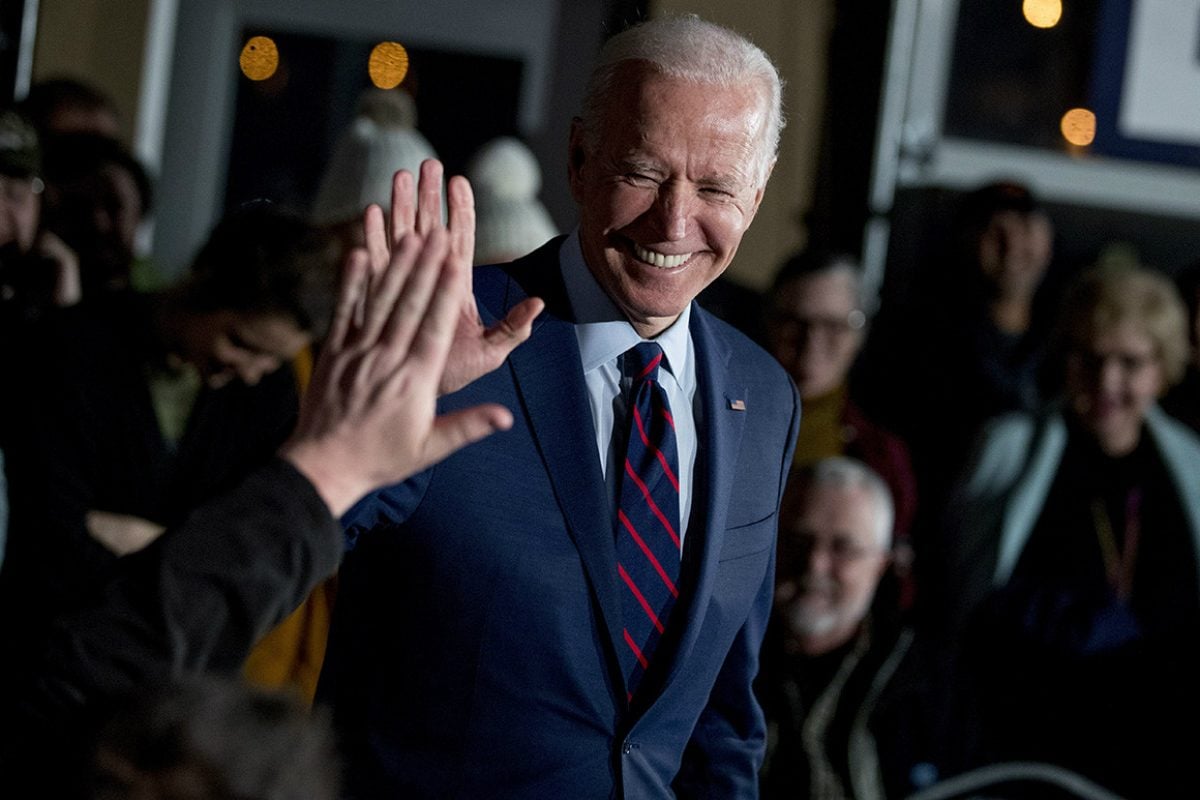 Joe Biden Increasing 2020 Democratic Lead, Political Bettors Believe Former VP Will Win Party Nod