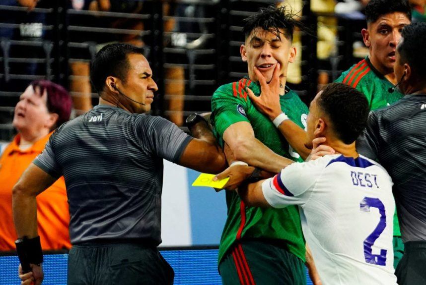 Anti-Gay Chants End US-Mexico Soccer Match Early in Las Vegas